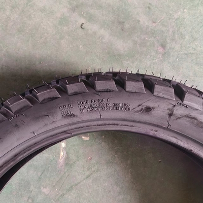 Pneus de moto sans tube noir 110/90-17 avec certificat Inmetro