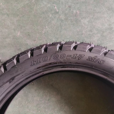 Pneus de moto sans tube noir 110/90-17 avec certificat Inmetro