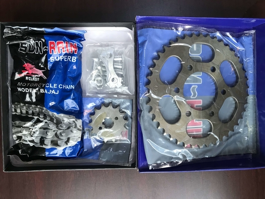 Design en profondeur de la chaîne et de la broche de la moto pour l'industrie nigériane de la moto