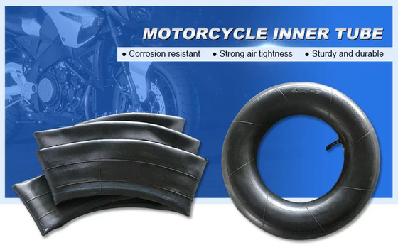 400 g tube de pneu de moto 2.50-18 pour une sécurité accrue