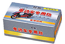 Ruban naturel ou tube de caoutchouc butyle 300-17 pneu de motocyclette double sport pour une plus grande durabilité