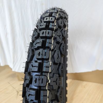 Matériau de base Nature caoutchouc acier nylon TT/TL Pneus de motocyclettes 4.10-18