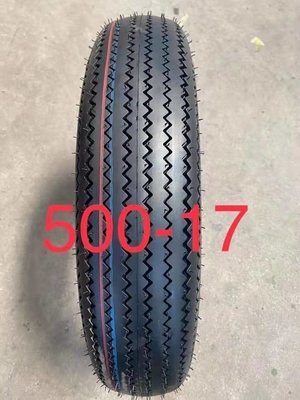 Améliorez votre trajet avec des pneus de moto à dent de scie en caoutchouc naturel et un boîtier