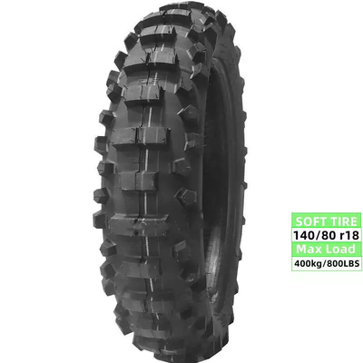140/80-18 Pneus mous de moto adaptés aux exigences du client