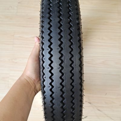 Pneus de moto à dents de scie Pneus 5.00-16 4.50-18 avec caoutchouc naturel à Qingdao