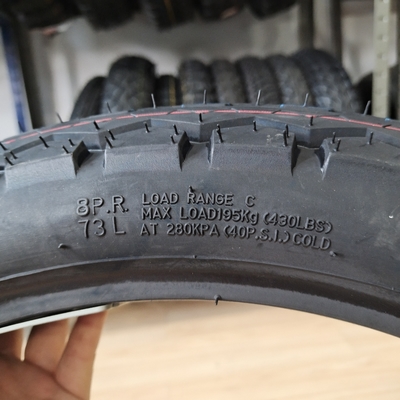 Venezuela Marché pneu de moto 3.60H18 avec couleur noire et port de chargement de Qingdao