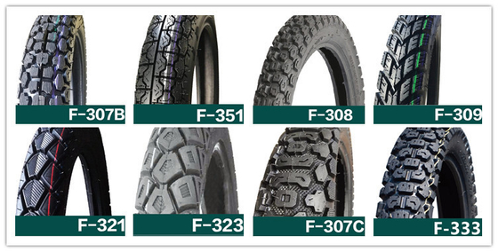 17 pouces 6 PR 3.00-17 pneus de moto pour TVS et Honda Dio Pour le remplacement / réparation
