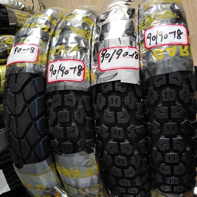 Délai de livraison 25-30 jours Roues de motocyclette Pneus 90/90-18 et tubes avec OEM Acceptable