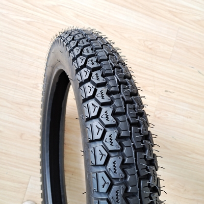 3.25-18 Pneus de moto noir sans tube avec matière première Nature caoutchouc acier nylon