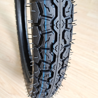 3.00-17 Pneus haute résistance Pneus de moto avec matériau de nylon en caoutchouc naturel en acier