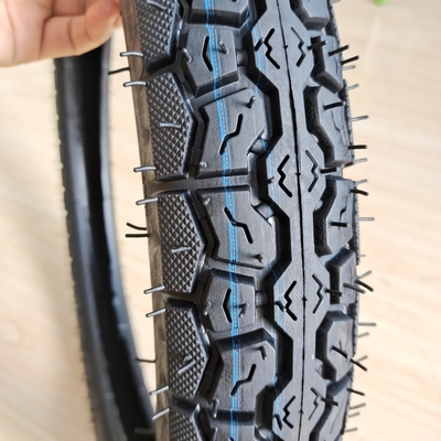 3.00-17 Pneus haute résistance Pneus de moto avec matériau de nylon en caoutchouc naturel en acier