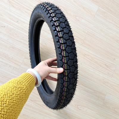 6PR/8PR Ply Rating 3.00-17 Pneus de moto fabriqués à partir de caoutchouc naturel en acier nylon parfait