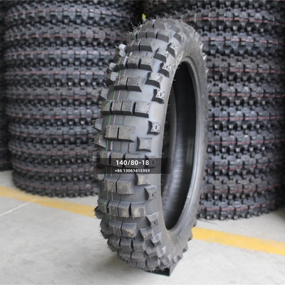 Propriétaire de pneus mous pour motocyclette tout-terrain 140/80-18 140/80R18 140/80 18 avec 6PR/8PR Ply Rate