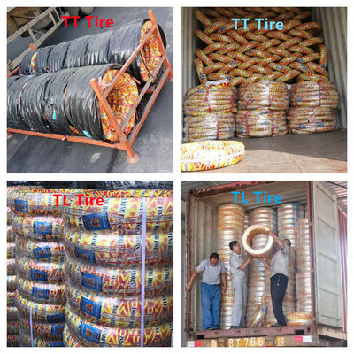 3.25 19 Pneus de moto avec port de chargement Qingdao et durée de vie de 20000 KM