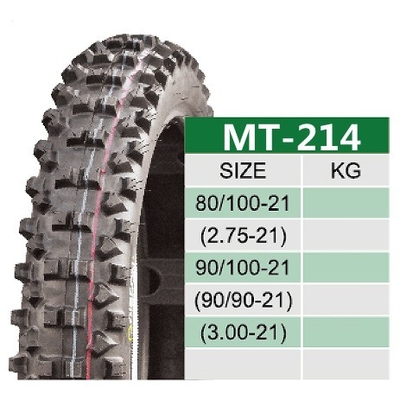 140/80/18 90/100/21 Enduro pneu de moto avec composition douce et 6pr/8pr Ply Rating