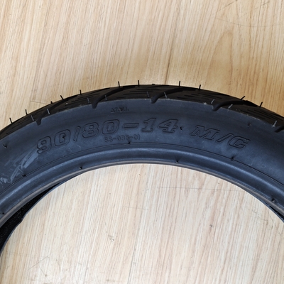 OEM Acceptable Nature caoutchouc acier nylon 90/80-14 908014 9080-14 TL Pneus motocycle