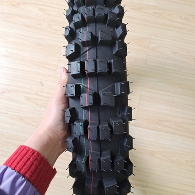 Matériau en nylon de caoutchouc naturel en acier 17" 18" 19" 21" pouces pneu de moto pour le motocross