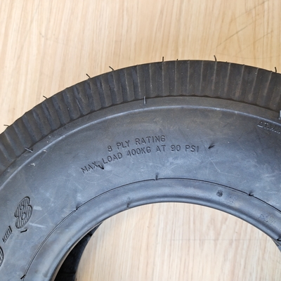 Noir 4.00-8 Bajaj pneu à trois roues pour moto Fabriqué en caoutchouc naturel acier nylon
