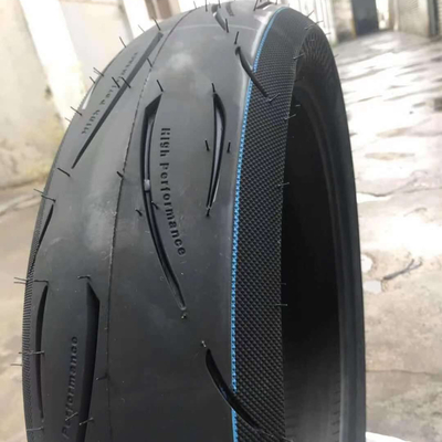 Pneus de moto en caoutchouc naturel Pneus sans tube 140 60 17 OEM accepté