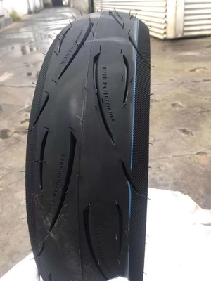 Pneus de moto en caoutchouc naturel Pneus sans tube 140 60 17 OEM accepté