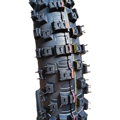 Pneus de motocyclettes en nylon sans tube 80/100-19 destinés au marché africain et destinés au remplacement/réparation