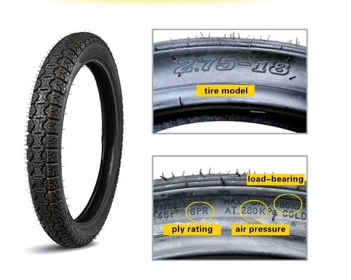 Roues et pneus de moto à prix abordable 110/90-17 TL pour le marché africain