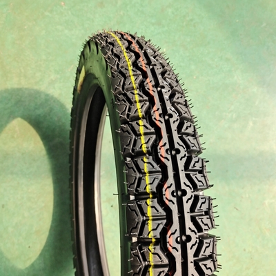 Marché africain 3.00-17 Pneus de moto sans tube 300 17 avec et 10.5 Résistance à la traction