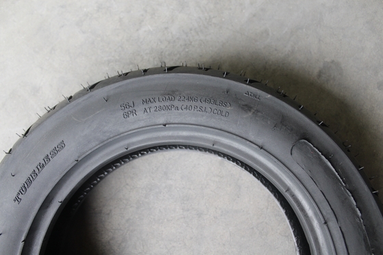 90/90-10 90/100-10 100/90-10 110/90-10 Pneus sans tube pour scooter avec capacité de charge 224 kg