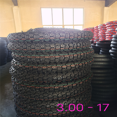 3.00-17 Super Run pneus de moto avec conception de motifs profonds et boîtier de pneu durable