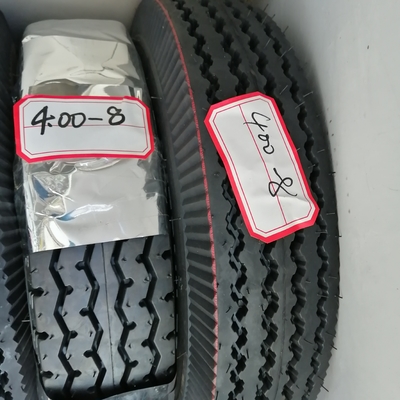 Durabilité élevée Bajaj pneus à trois roues 400-8 4.00-8 avec une capacité de charge de 3 kg