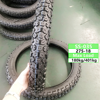 Pneus de motocyclette 2,75-18 275 18 pour en Inde Pneus de vélo TT 2,6 kg TL 2,9 kg