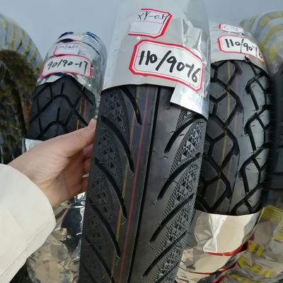 110/90-16 Pneus de moto 110 90 16 à pression d'air de 280 kPa et taux de pliage 6PR/8PR