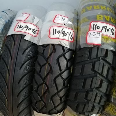 110/90-16 Pneus de moto 110 90 16 à pression d'air de 280 kPa et taux de pliage 6PR/8PR