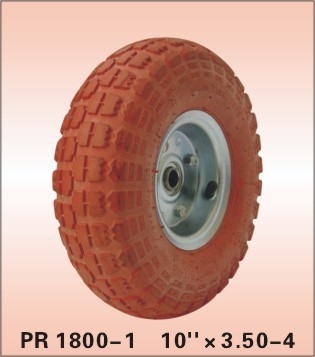 3.50-8 4.00-18 roues en mousse en PU pour chariot à roues disponibles OEM et support en ligne