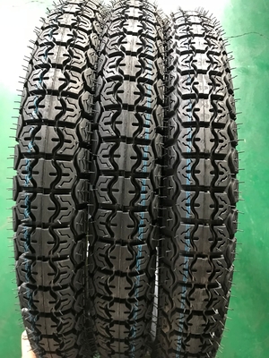 Pneus de motocyclettes 3.00-17 3.00-18 avec 6/8 PR PLY et technologie Taiwan
