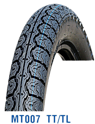 3.00-17 Pneus de moto à moteur et tubes naturels avec 30% à 45% de caoutchouc