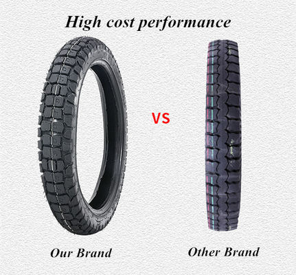 6/8 PR Pneus et tubes à basse pression pour motocyclettes/motos avec boîtier