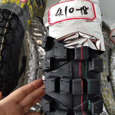 Pneus de moto 410-18 durables avec 20000 KM Durée de vie et temps de travail Dans les 25 jours