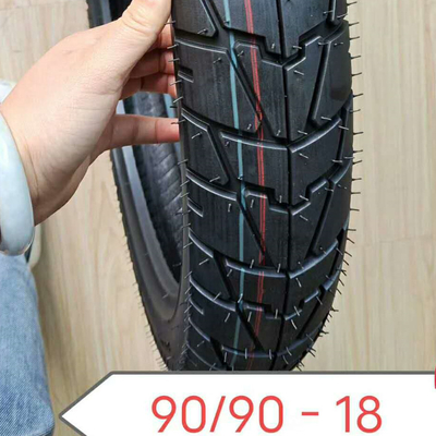 Design de motifs profonds pneumatique de sport double sans tube pour moto 90/90-18 110/90-18 100/90-18