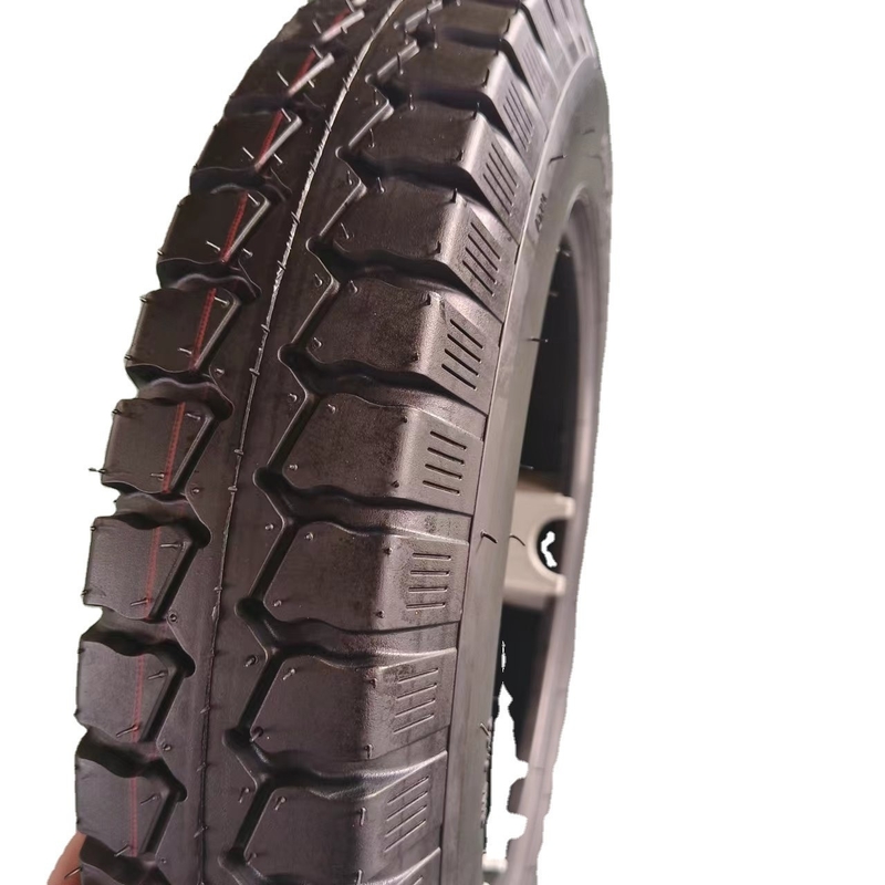 Pneus de moto 4.00-12 à remplacer/réparer Fabriqués à partir de matériaux naturels en nylon en caoutchouc, acier et acier