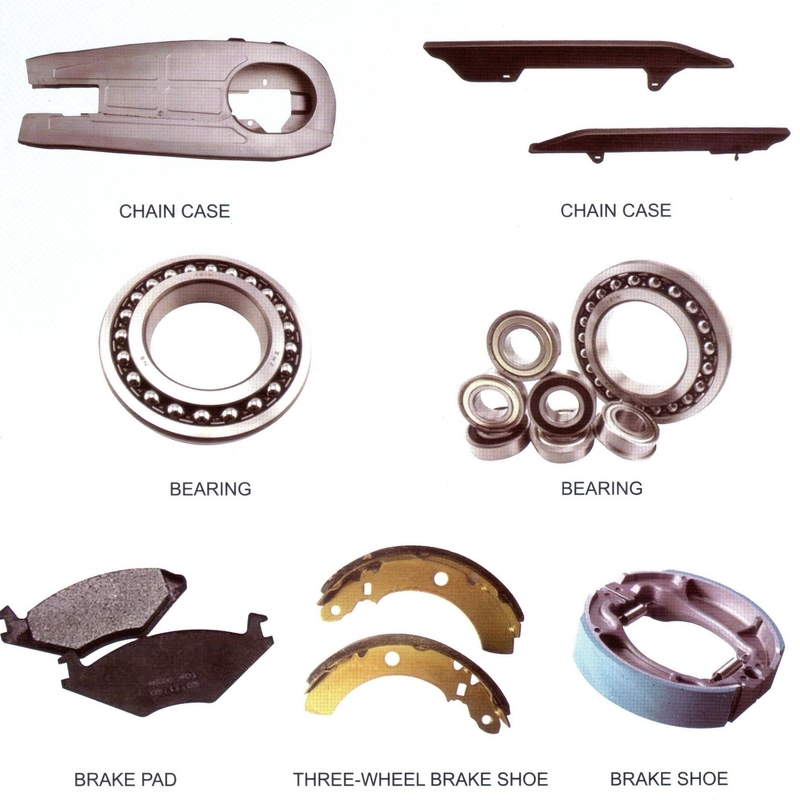 Couleurs FOB Qingdao Méthodes de livraison de pièces de rechange de moto Bajaj