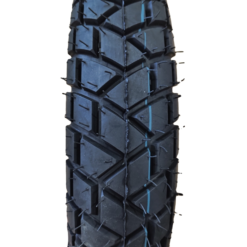 Taille de pneu 120/80-18 Noir pneu sans tube de moto adapté à tous les types de terrain