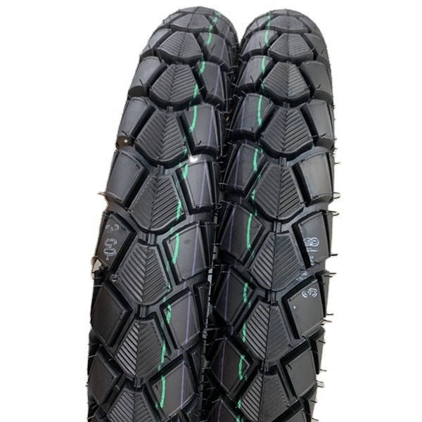 3.00-18 Résistance à la traction des pneus de moto 10.5 Enveloppe pour des performances fortes et durables