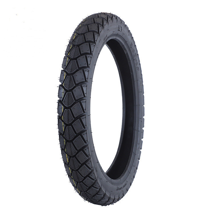 Pneus de moto 17 Ban Moteur sans tube Pneu Moto avec 6 PR Ply Rating et boîtier de pneu