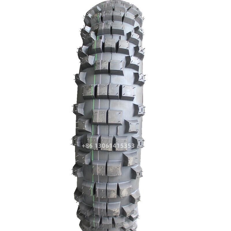 Propriétaire de pneus mous pour motocyclette tout-terrain 140/80-18 140/80R18 140/80 18 avec 6PR/8PR Ply Rate