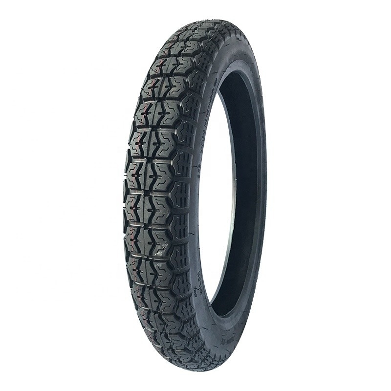 Pneus de moto de caoutchouc super 3,00-17 pouces avec FOB Qingdao