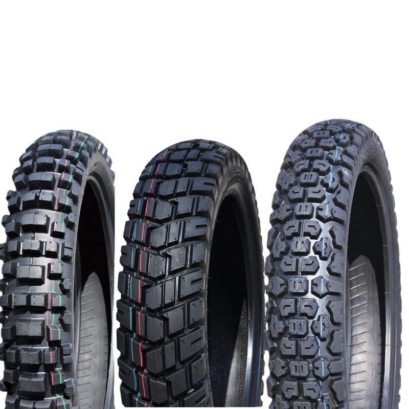 Pneus sans tuyau pour motocycle avec soupape Tr4 Tr87 35% 40% 45% Rueebr