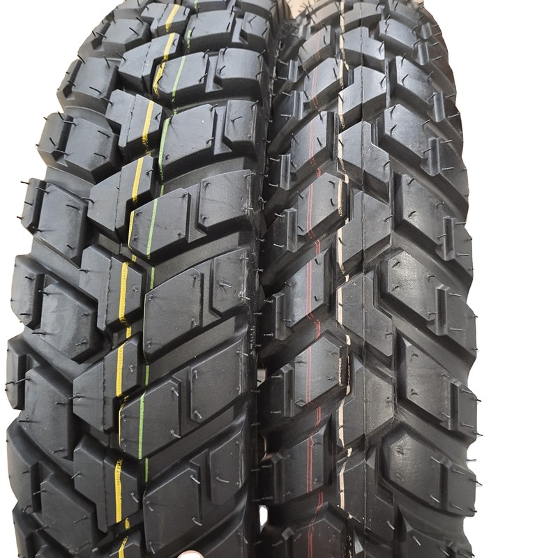 Pneus de moto 100/90-17 5000 pièces par jour Capacité de production et durée de vie de 20000 KM