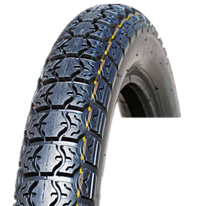 17 pouces TT TL Pneus et tubes de motocyclettes pour CG 125 Contenu en caoutchouc 35%-50% Durable