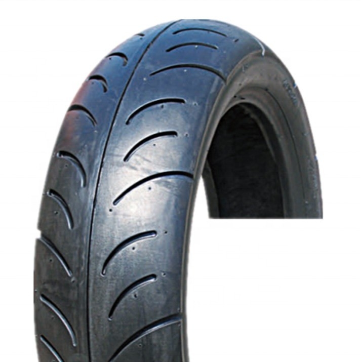 Matériau de nylon en caoutchouc naturel en acier 130/60-13 Tl Pneus sans tube pour scooters à moto